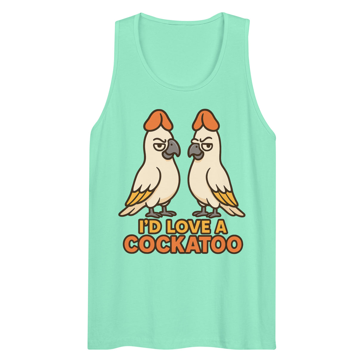 Cockatoo (Tank Top)-Tank Top-Swish Embassy