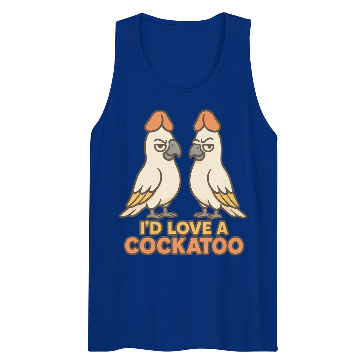Cockatoo (Tank Top)-Tank Top-Swish Embassy