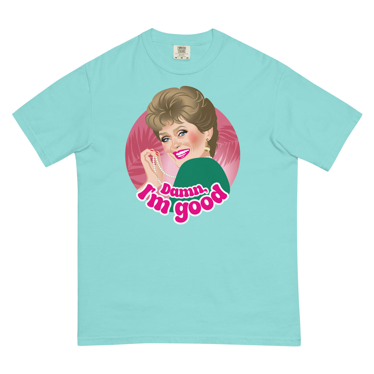 Damn I'M Good (Boxy Tee)-Boxy T-Shirt-Swish Embassy