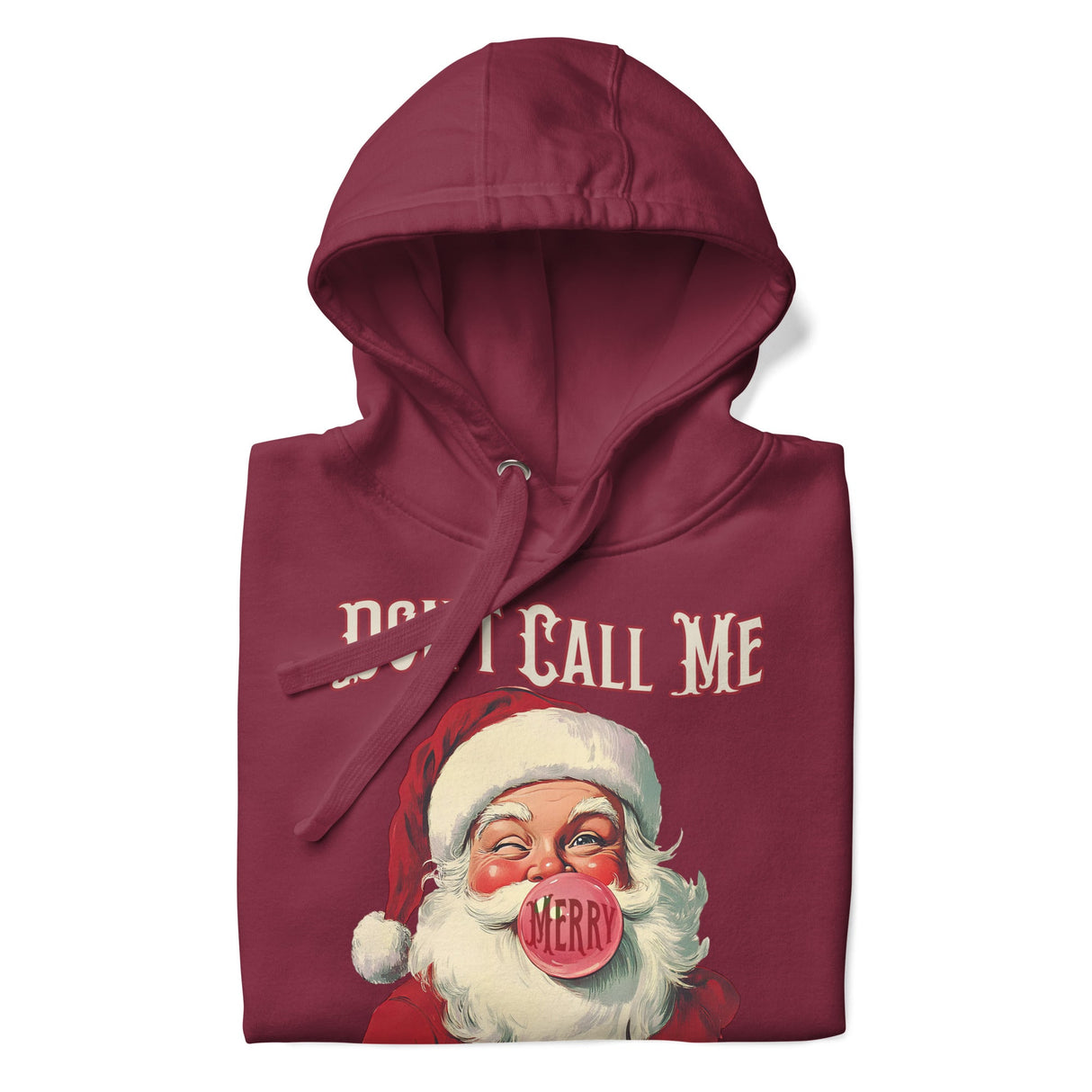 Don't Call Me Merry (Hoodie)-Christmas Hoodies-Swish Embassy