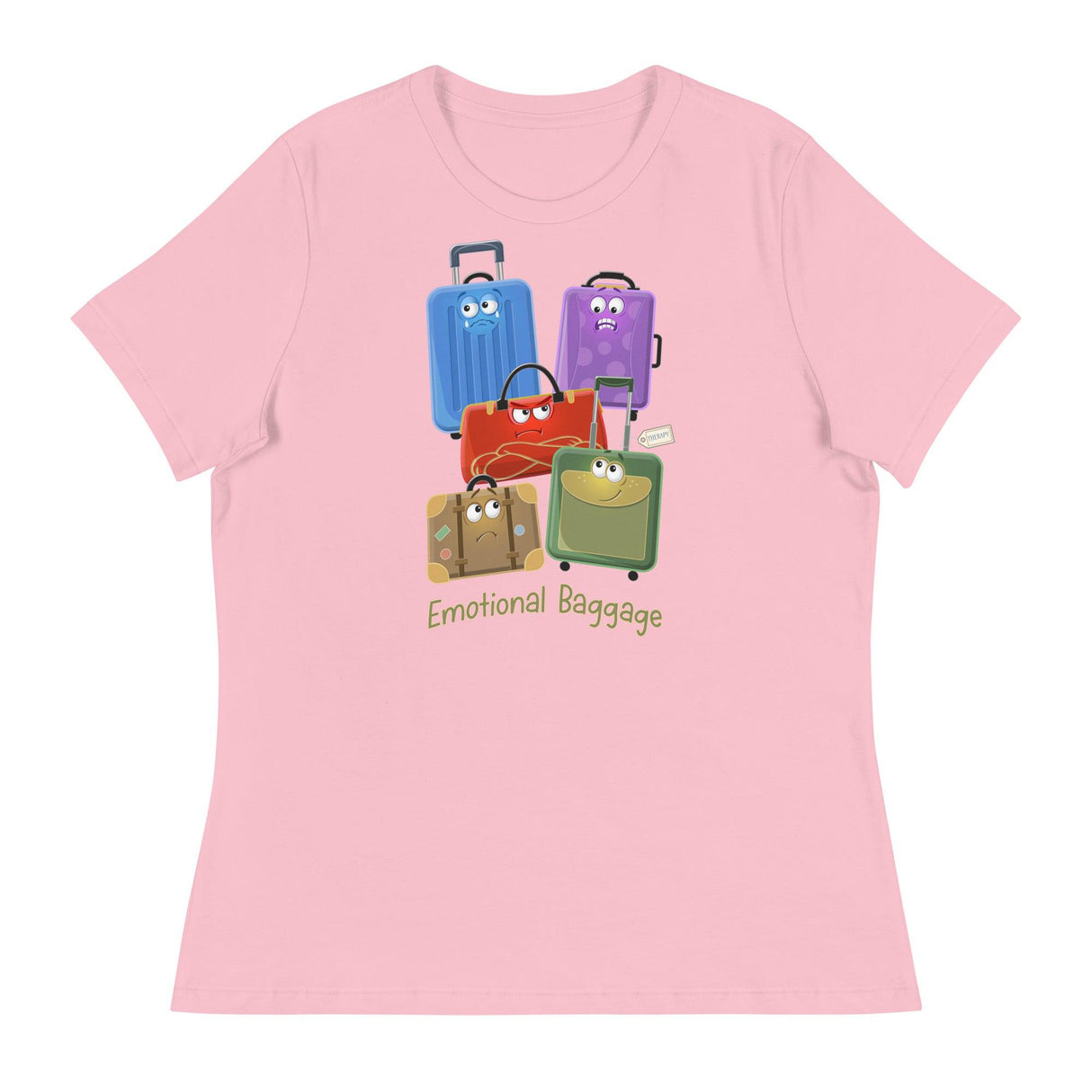 Emotional Baggage (Women's Relaxed T-Shirt)-Women's T-Shirts-Swish Embassy