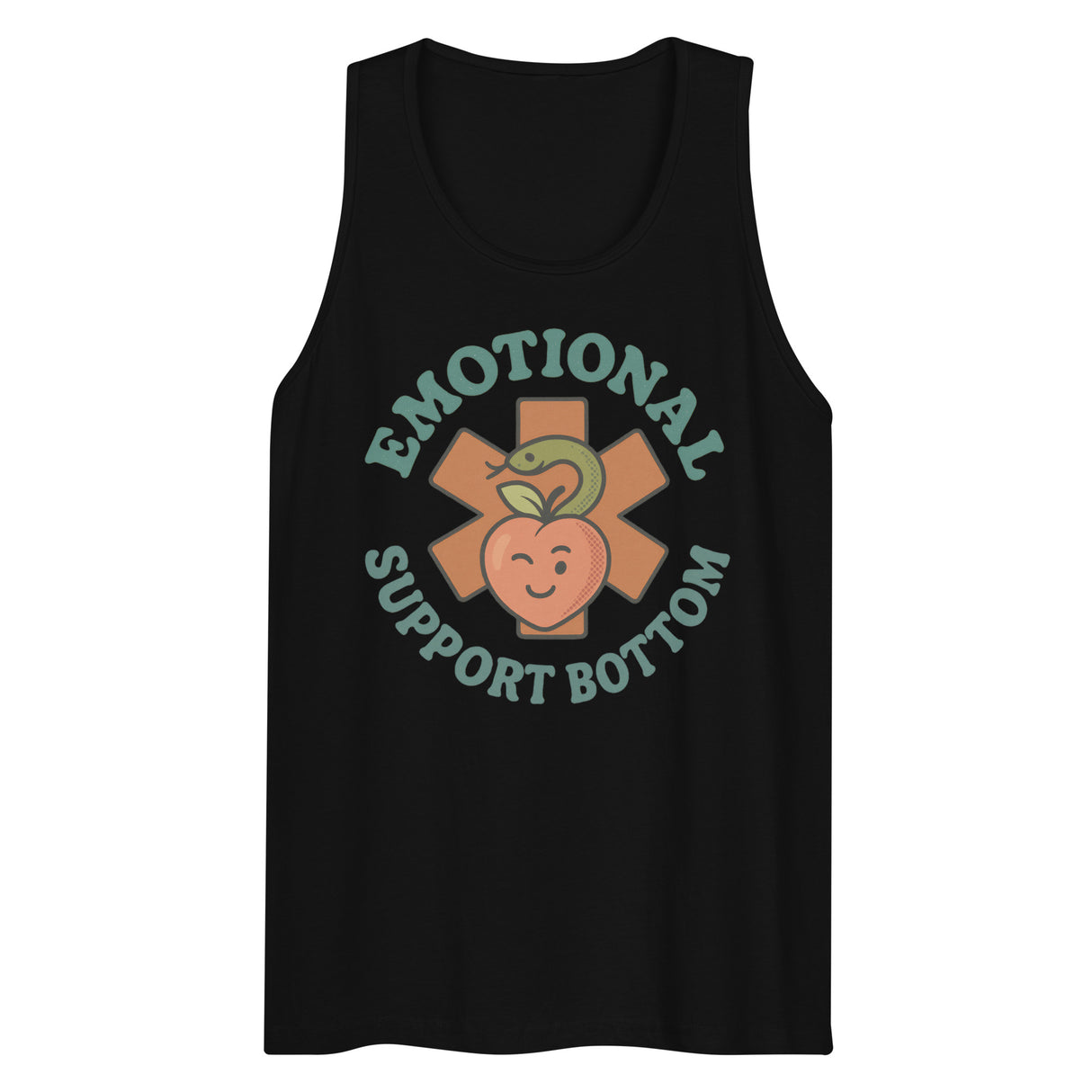 Emotional Support Bottom (Tank Top)-Tank Top-Swish Embassy
