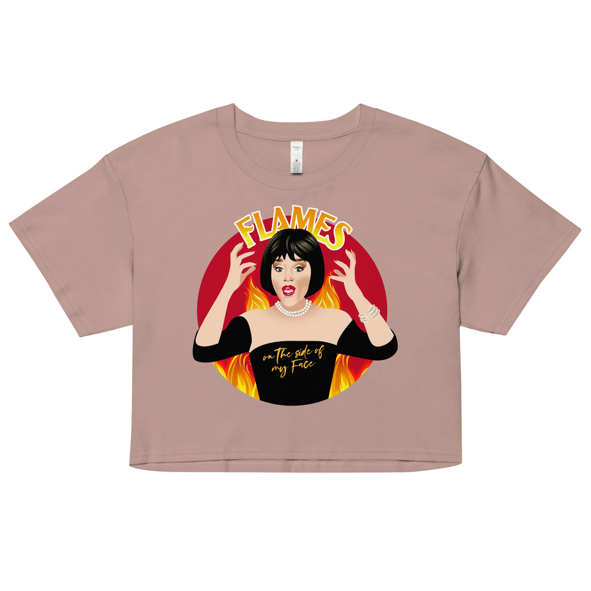 Flames (Crop Top)-Crop Top-Swish Embassy