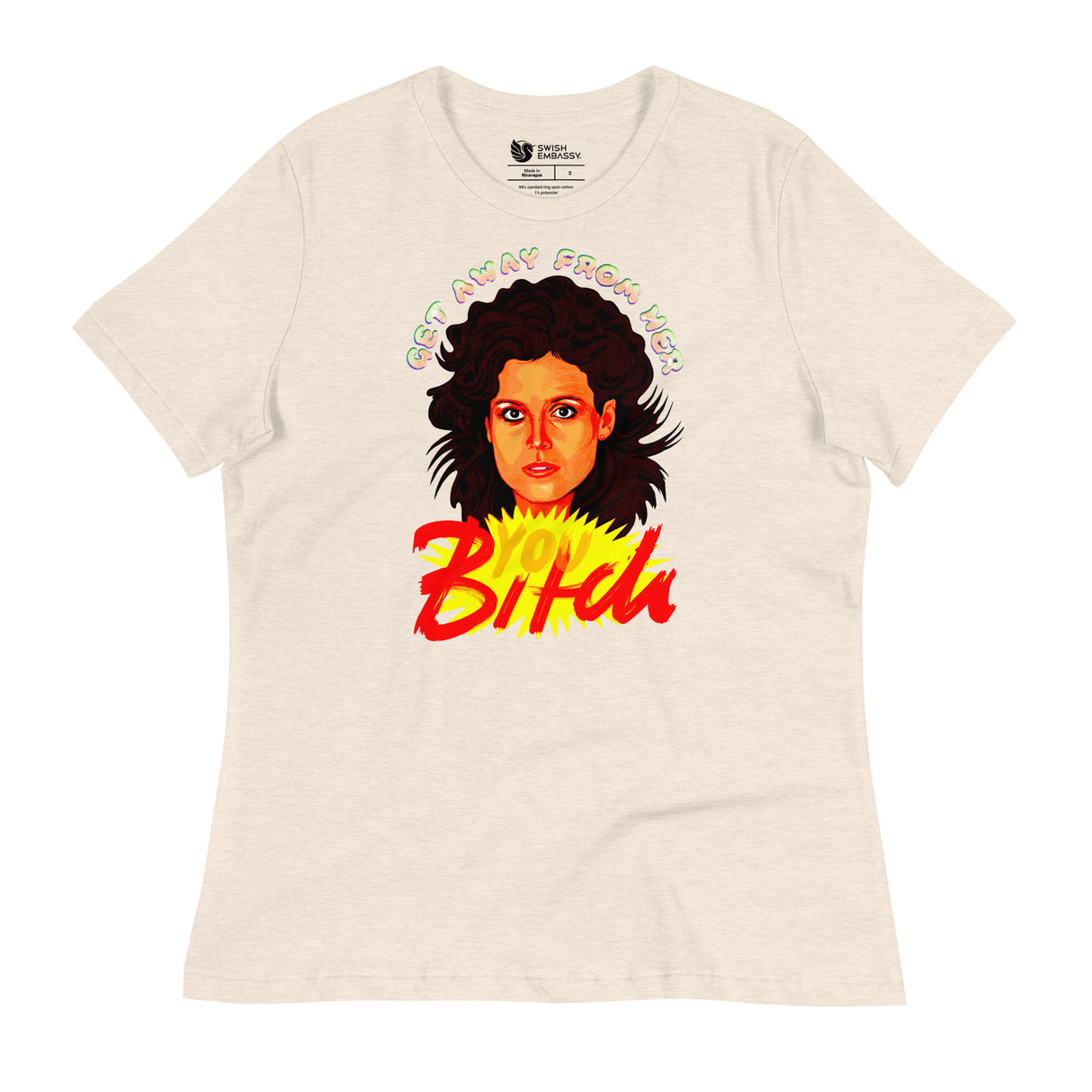 Get Away From Her (Women's Relaxed T-Shirt)-Women's T-Shirts-Swish Embassy
