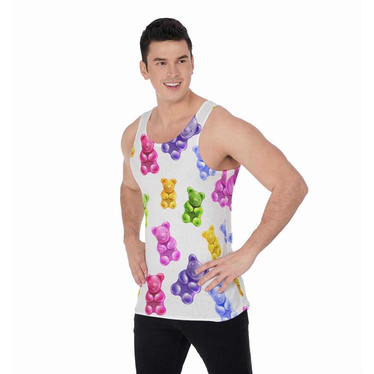 Gummy Bear (Allover Tank Top)-Allover Tank Top-Swish Embassy