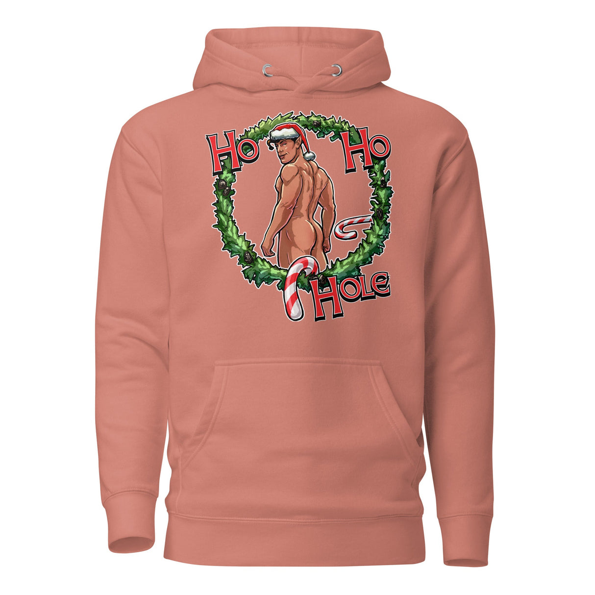 Ho Ho Hole (Hoodie)-Christmas Hoodies-Swish Embassy