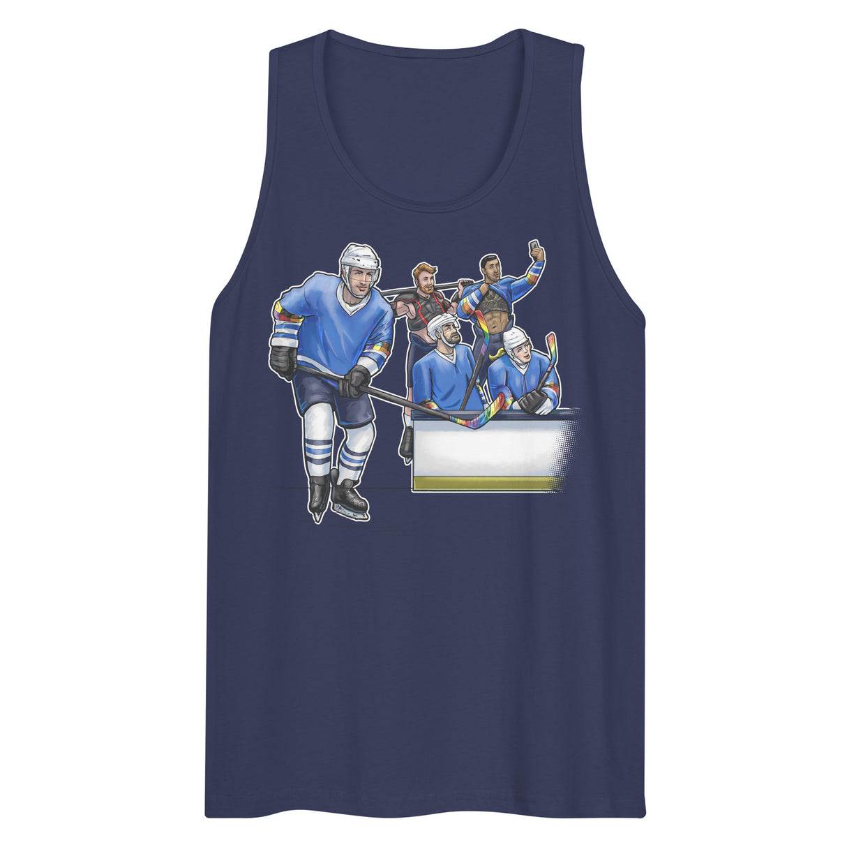 Hockey Pride (Tank Top)-Tank Top-Swish Embassy