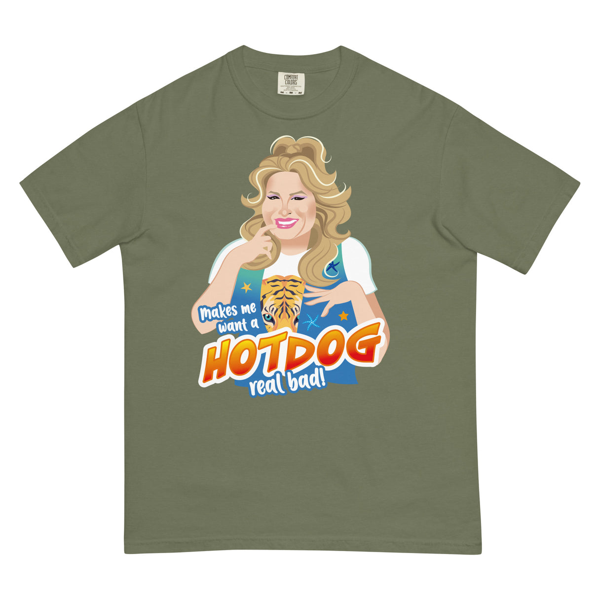 Hot Dog (Boxy Tee)-Boxy T-Shirt-Swish Embassy