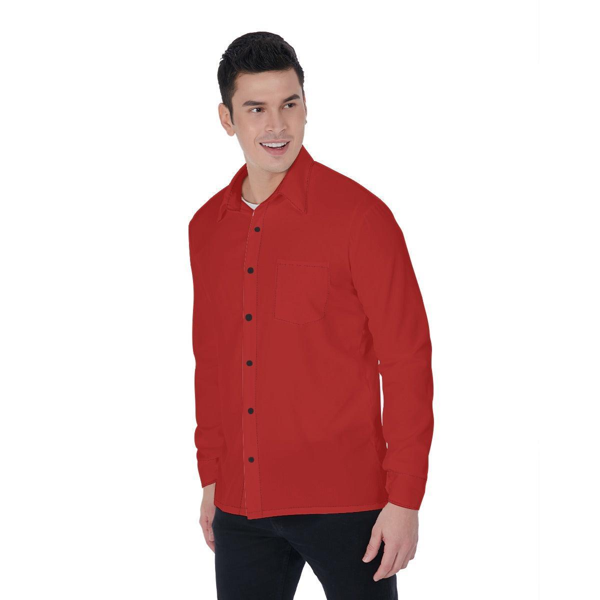 Hot Sauce Hero (Long Sleeve Button Shirt)-Long Sleeve Button Shirts-Swish Embassy
