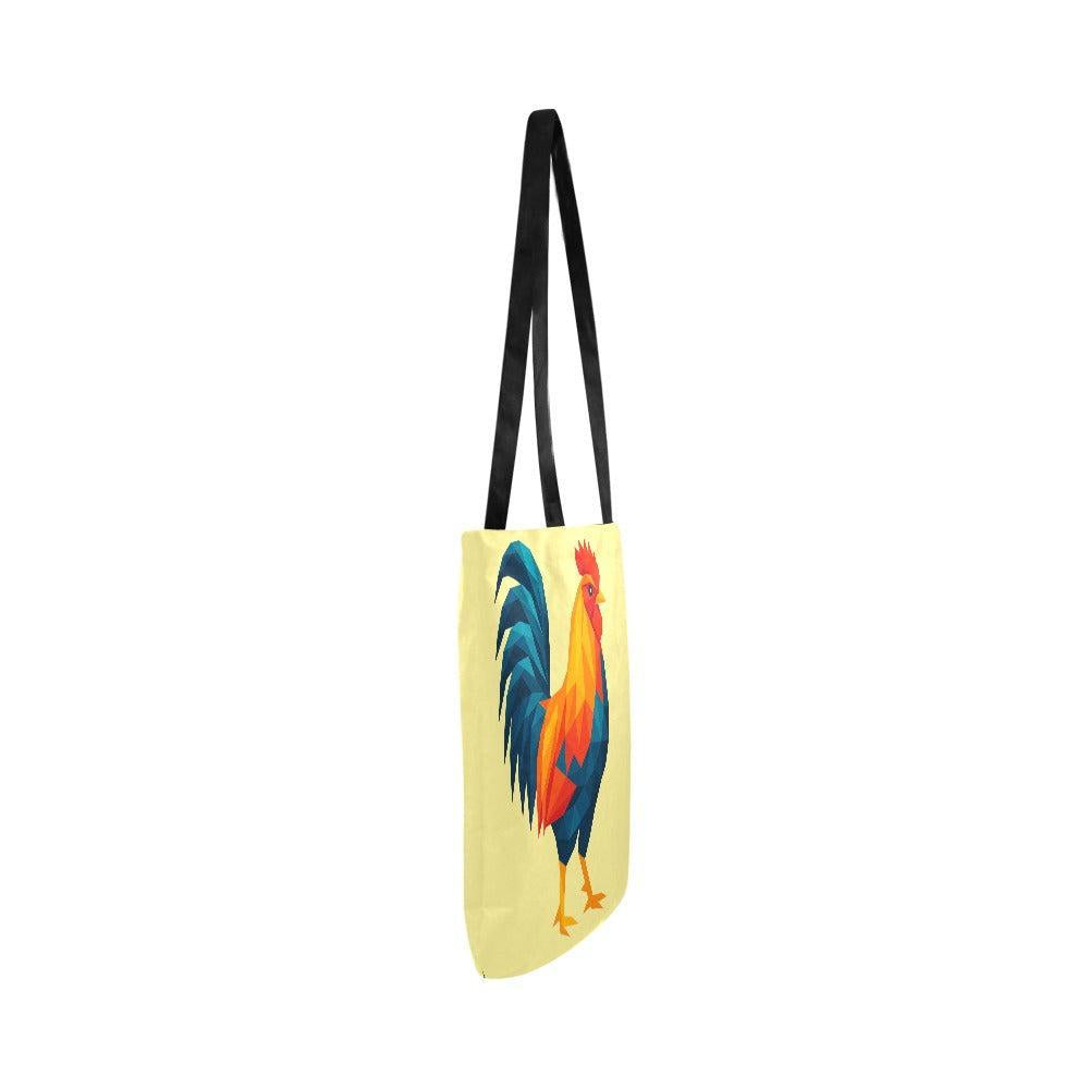 Huge Polygon Rooster (Tote Bag)