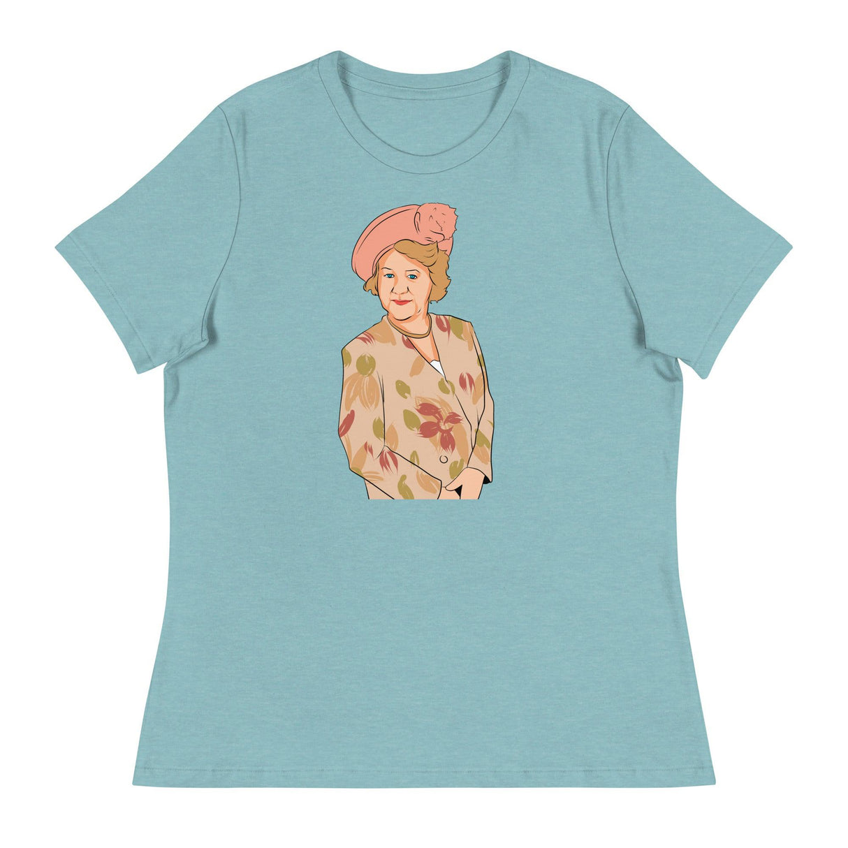 Hyacinth (Women's Relaxed T-Shirt)-Women's T-Shirts-Swish Embassy