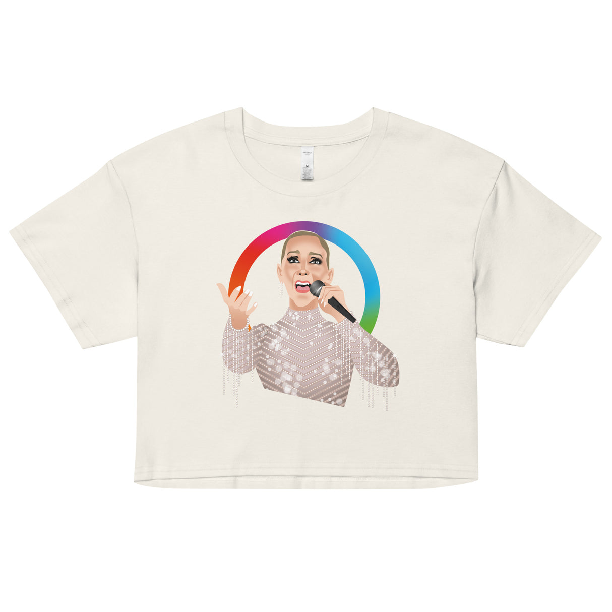 Hymne à l’amour (Crop Top)-Crop Top-Swish Embassy