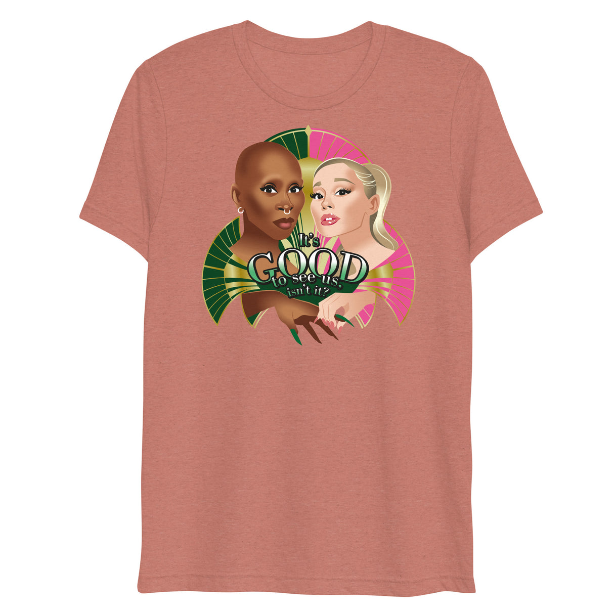 It's Good to See Us (Triblend)-Triblend T-Shirt-Swish Embassy