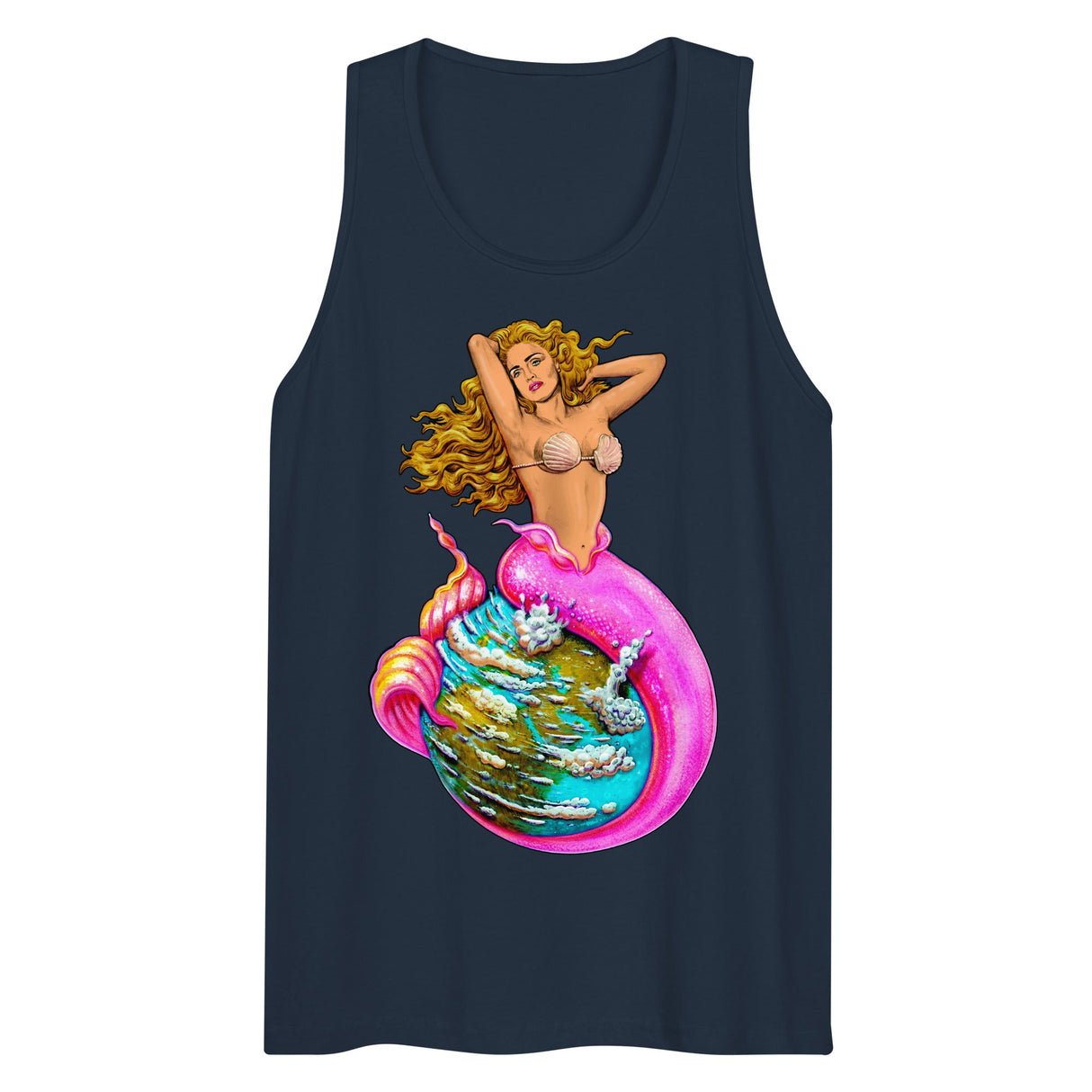 La Isla Sirena (Tank Top)-Tank Top-Swish Embassy