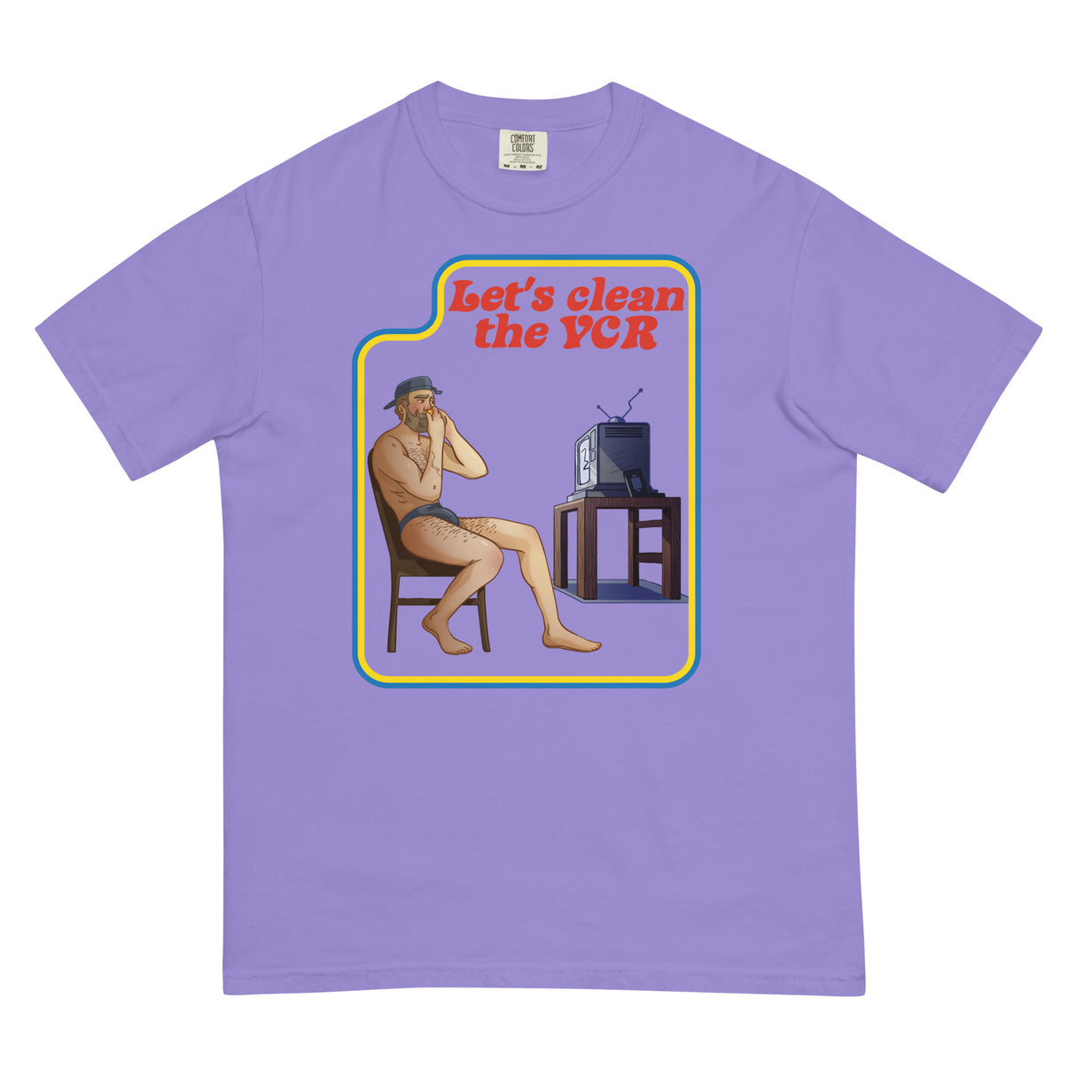 Let's Clean the VCR (Boxy Tee)-Boxy T-Shirt-Swish Embassy