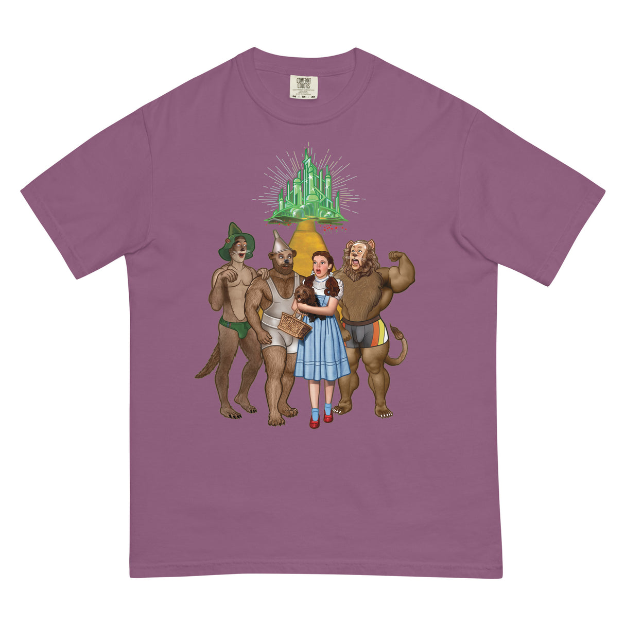 Lions and Otters and Bears, Oh my! (Boxy Tee)-Boxy T-Shirt-Swish Embassy