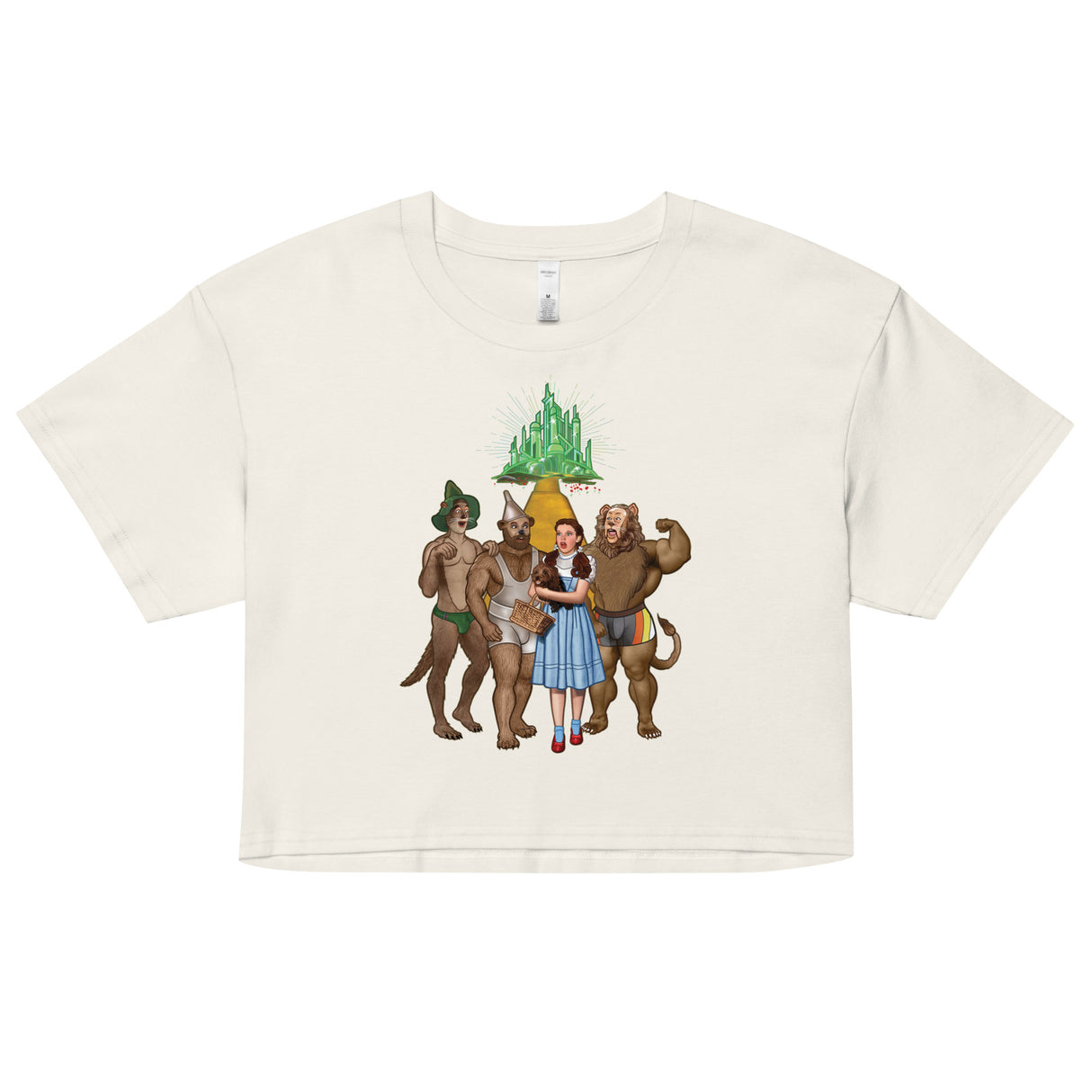 Lions and Otters and Bears, Oh my! (Crop Top)-Crop Top-Swish Embassy