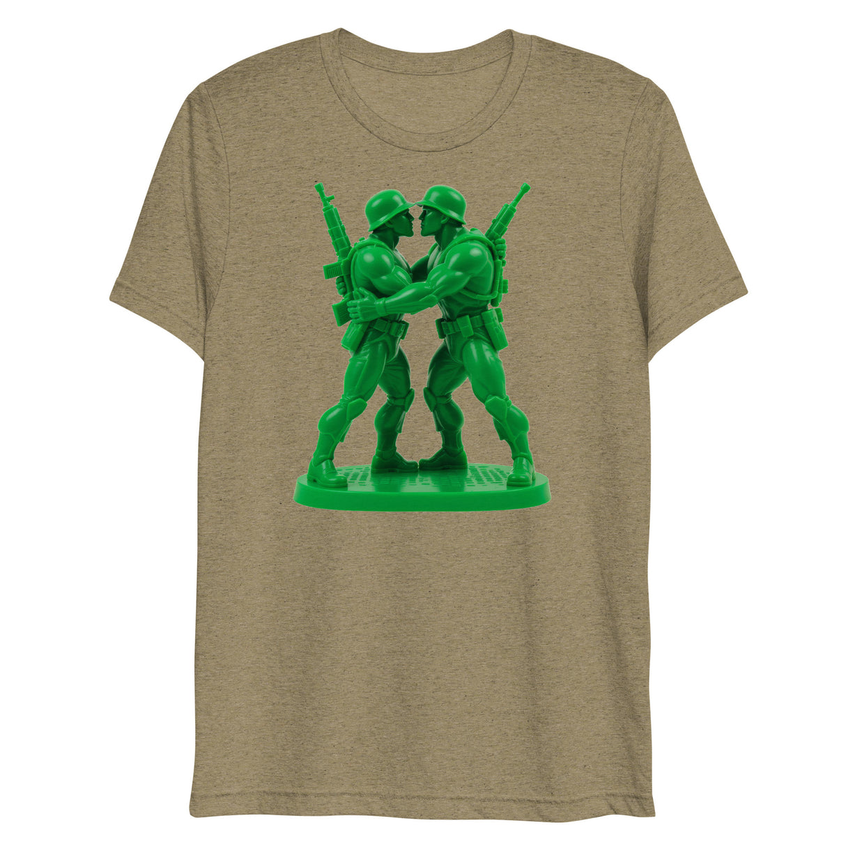 Little Green Men (Triblend)-Triblend T-Shirt-Swish Embassy