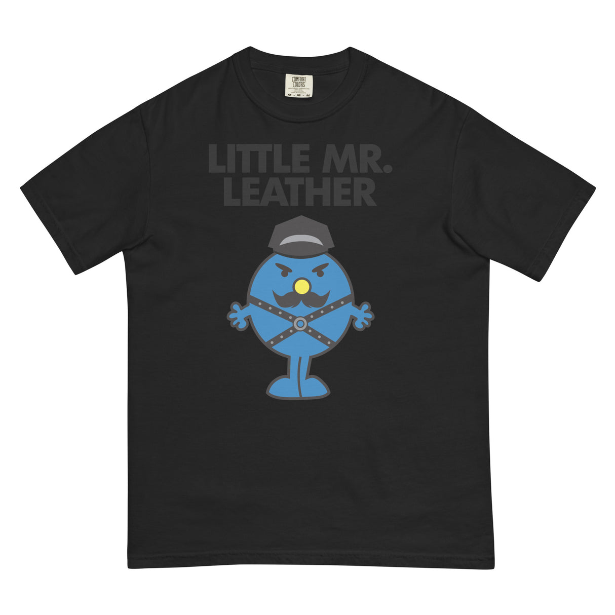 Little Mr. Leather (Boxy Tee)-Boxy T-Shirt-Swish Embassy