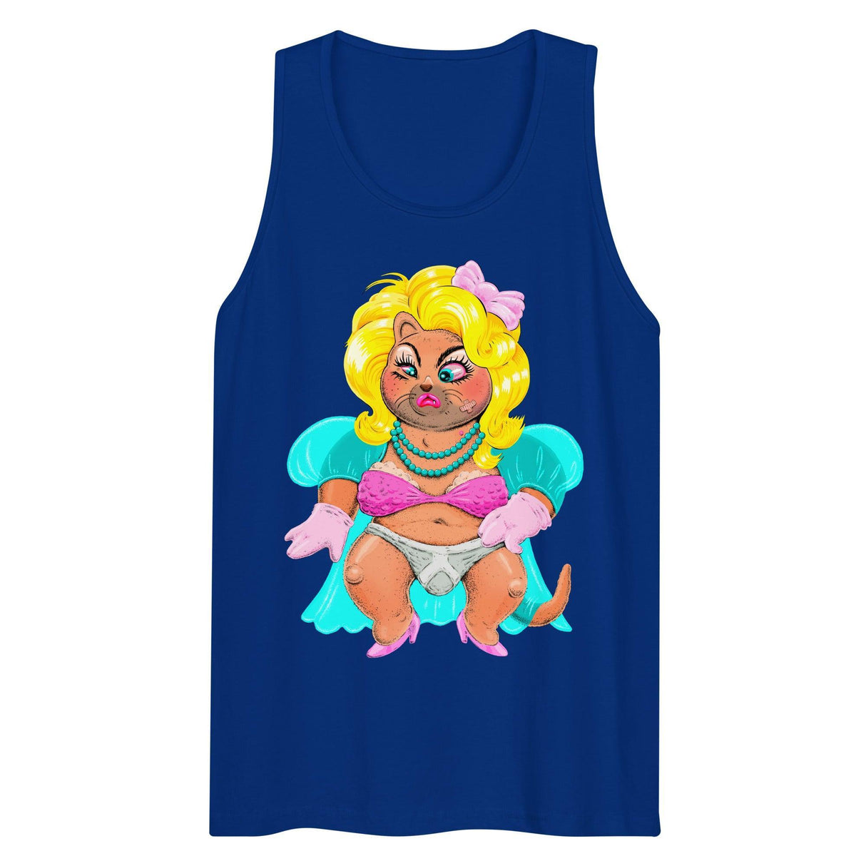 Look What the Cat Dragged In (Tank Top)-Tank Top-Swish Embassy