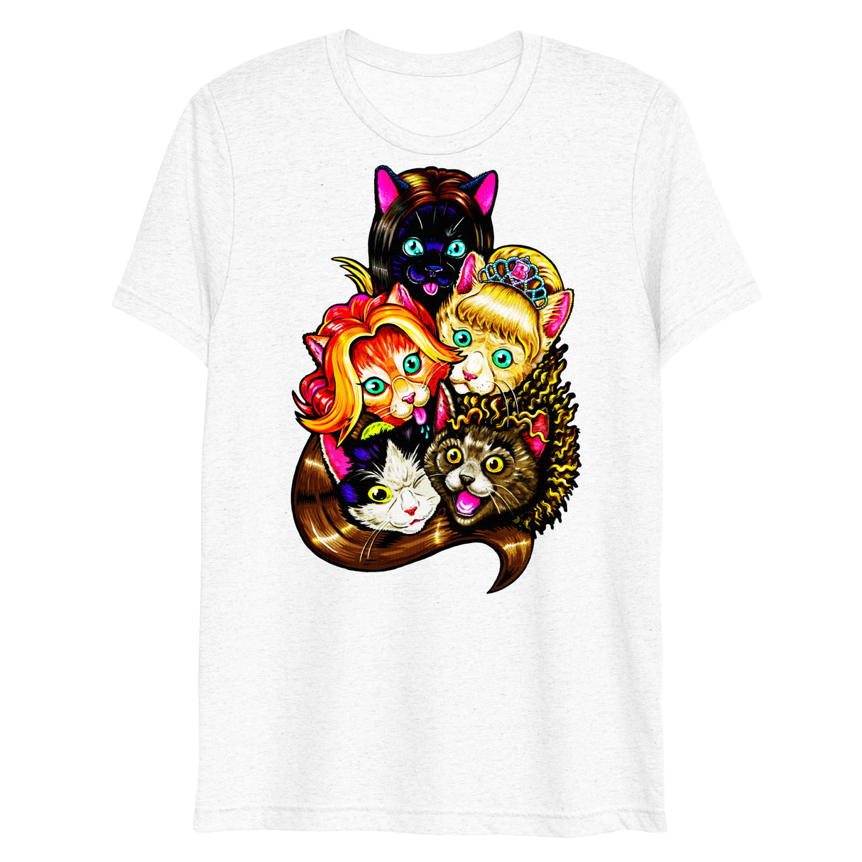 Meow Tell Me What You Want (Triblend)-Triblend T-Shirt-Swish Embassy
