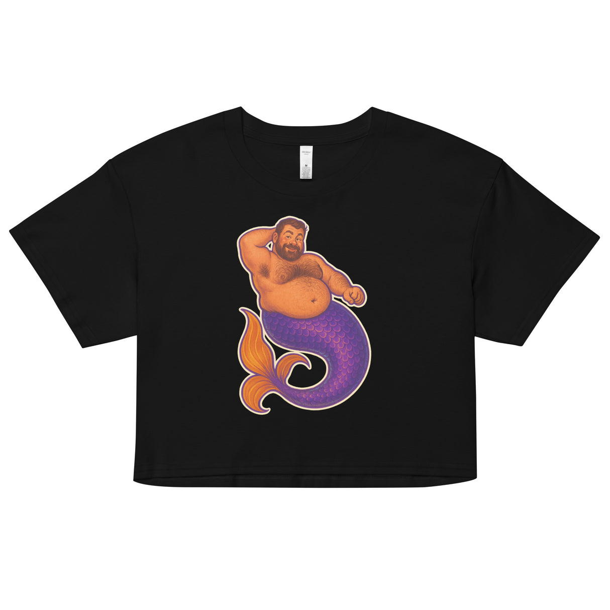 Mer-Grrr (Crop Top)-Crop Top-Swish Embassy