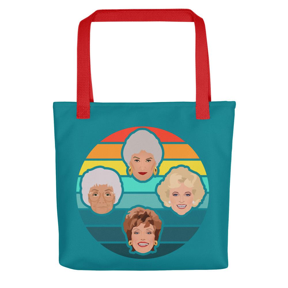 Miami Sunset (Tote bag)-Bags-Swish Embassy