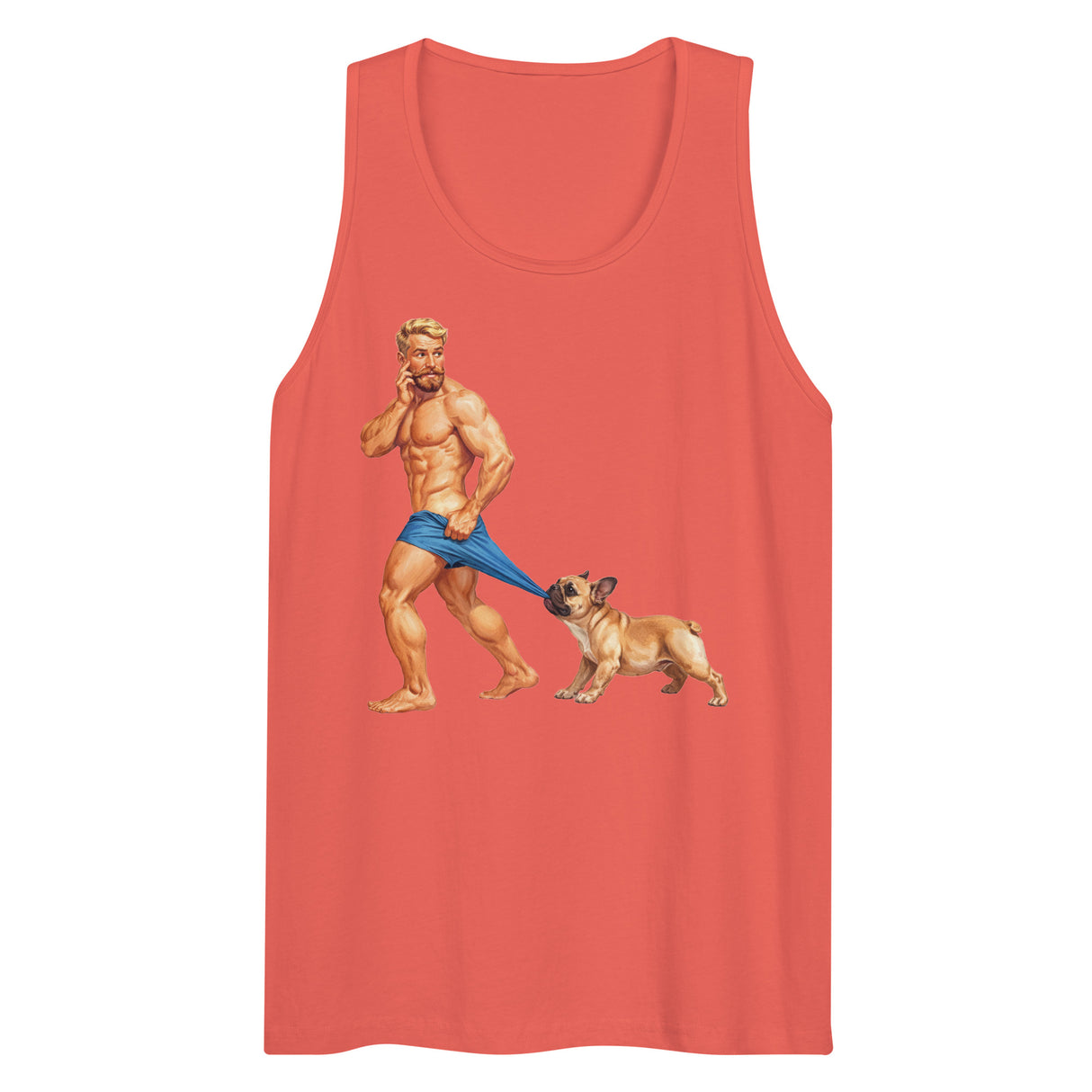 Pardon my Frenchie (Tank Top)-Tank Top-Swish Embassy