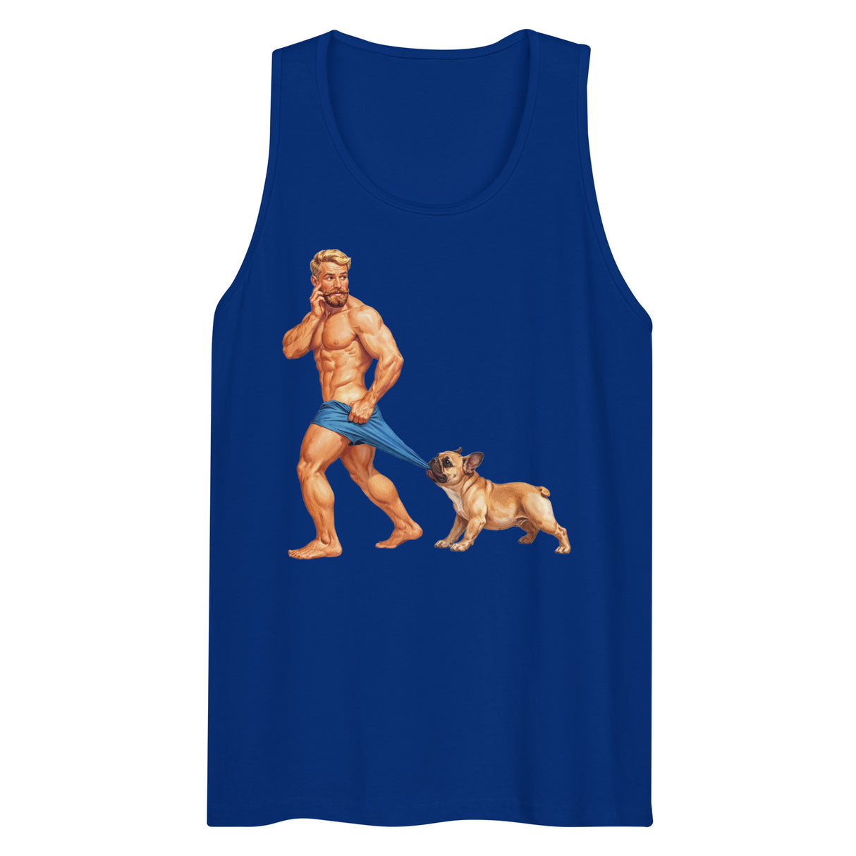 Pardon my Frenchie (Tank Top)-Tank Top-Swish Embassy