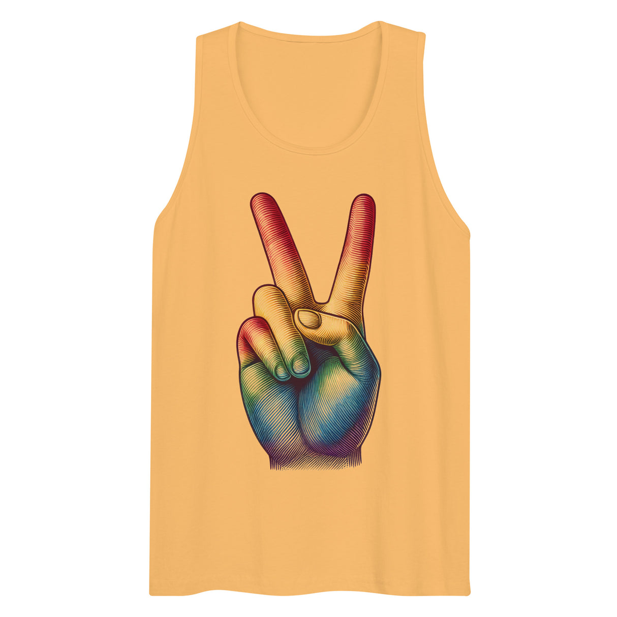 Peace and Pride (Tank Top)-Tank Top-Swish Embassy