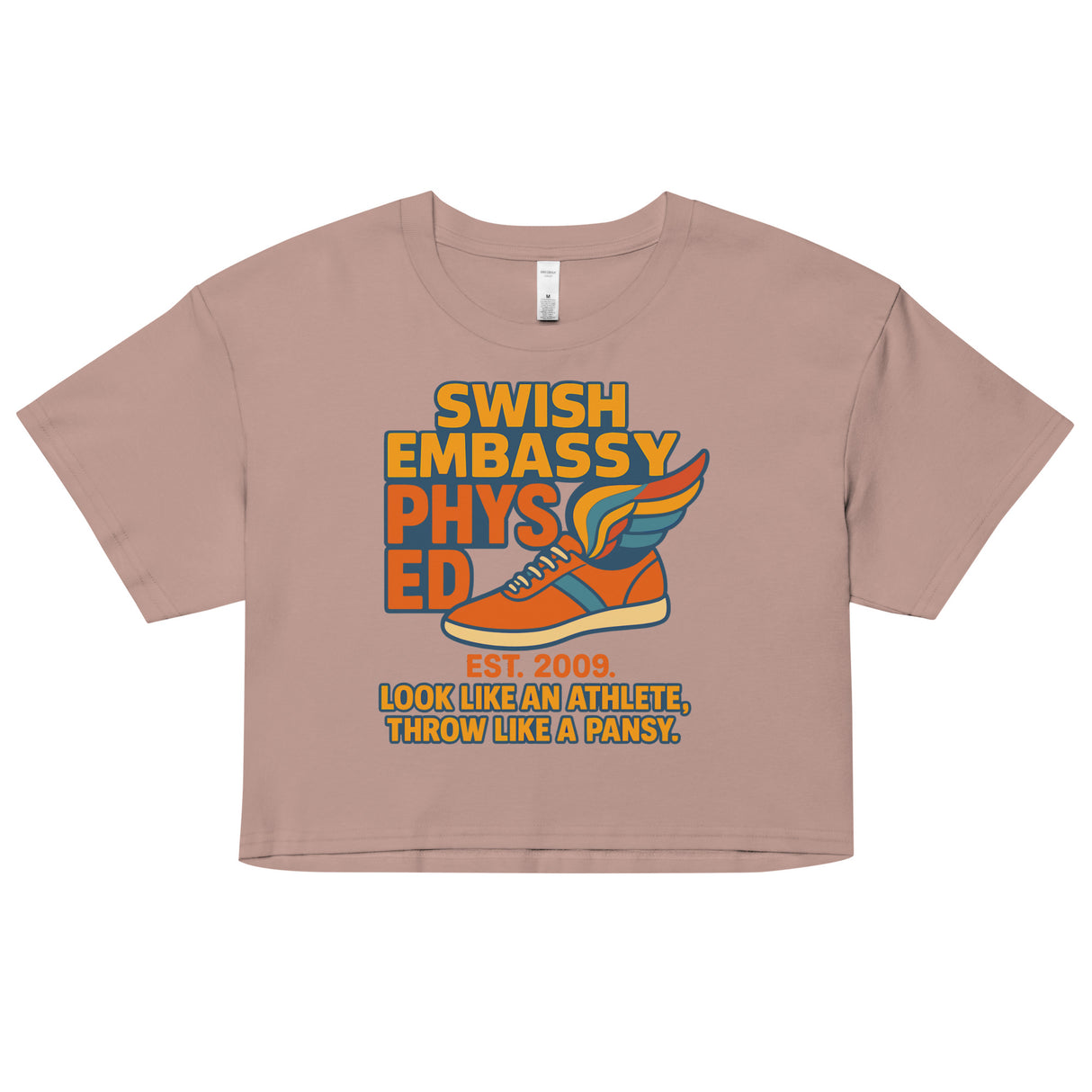 Phys Ed (Crop Top)-Crop Top-Swish Embassy