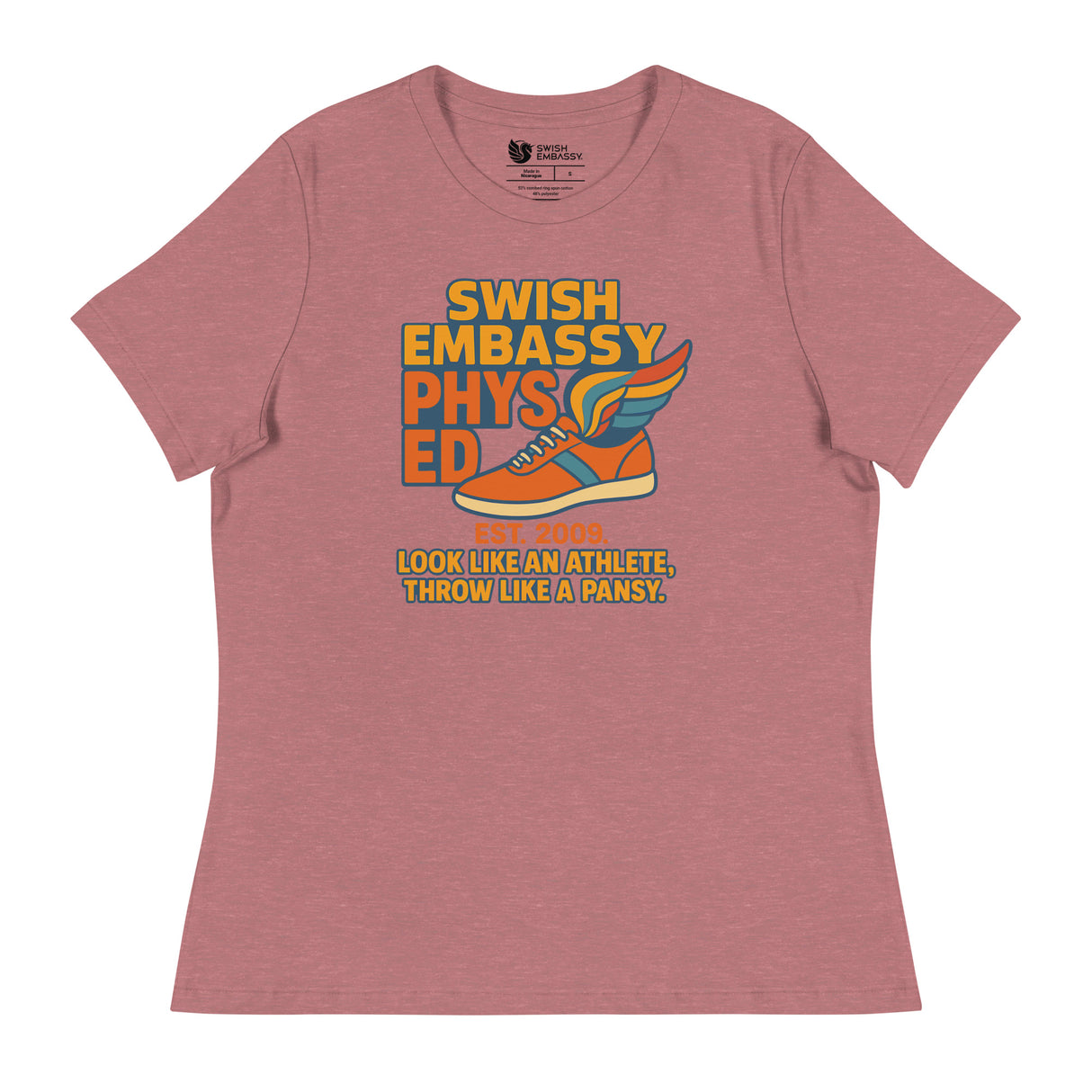 Phys Ed (Women's Relaxed T-Shirt)-Women's T-Shirts-Swish Embassy