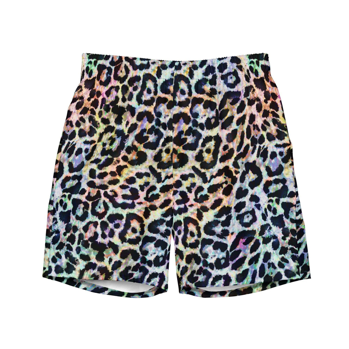 Rainbow Leopard (Swim Trunks)-Swim Trunks-Swish Embassy