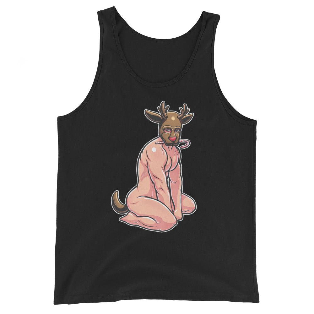 Reindeer Games (Tank Top)-Christmas Tank Tops-Swish Embassy