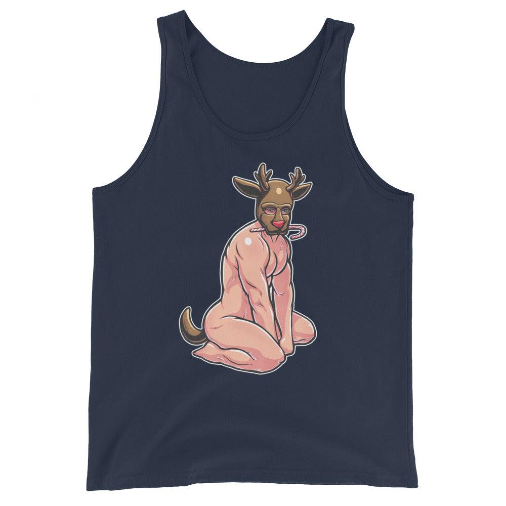 Reindeer Games (Tank Top)-Christmas Tank Tops-Swish Embassy