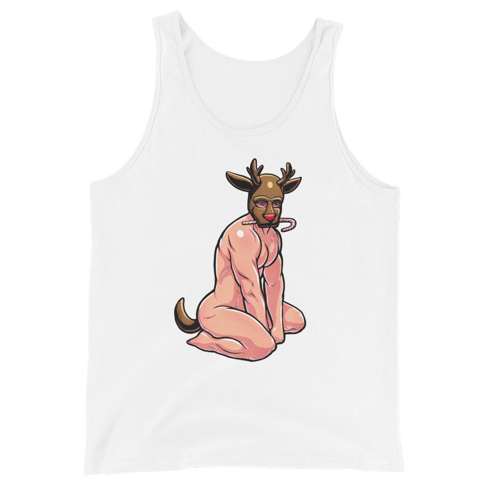 Reindeer Games (Tank Top)-Christmas Tank Tops-Swish Embassy
