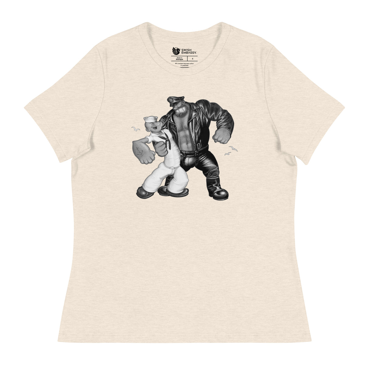 Sailor of Finland (Women's Relaxed T-Shirt)-Women's T-Shirts-Swish Embassy