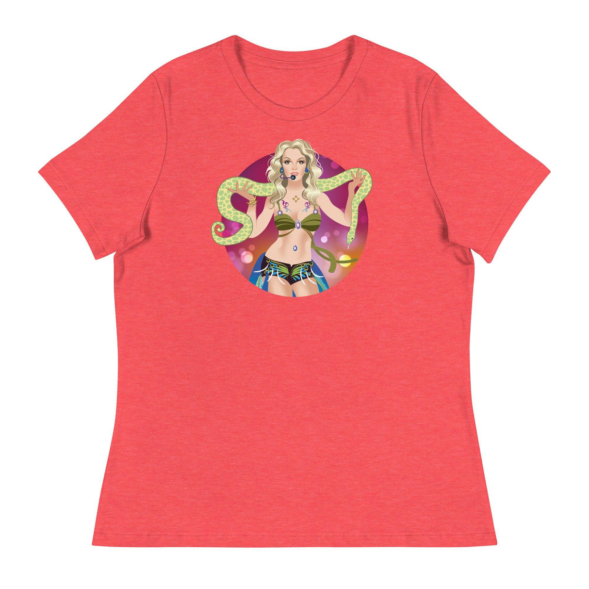 Slither (Women's Relaxed T-Shirt)-Women's T-Shirts-Swish Embassy