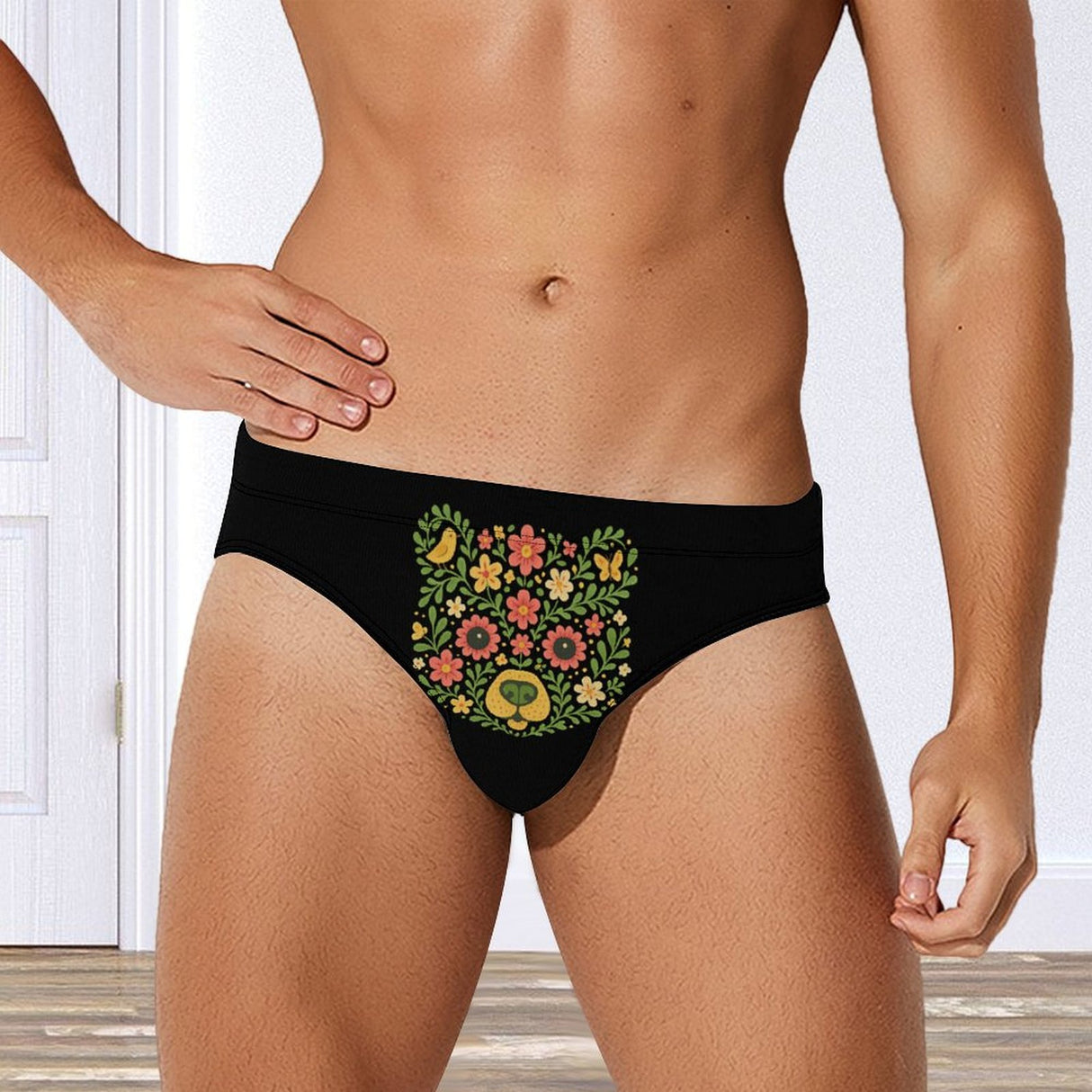 Spring Bear (Swim Briefs)-Swim Briefs-Swish Embassy