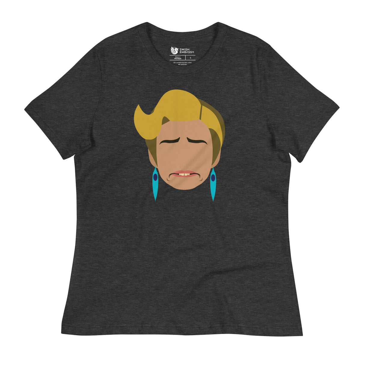 Strangers Blank (Women's Relaxed T-Shirt)-Women's T-Shirts-Swish Embassy