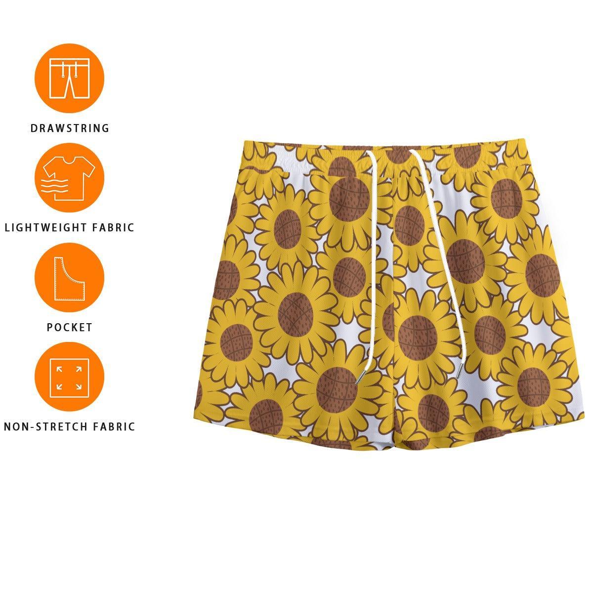 Sunflower (Shorts)-Shorts-Swish Embassy