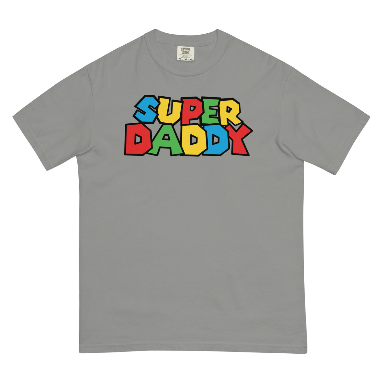 Super Daddy (Boxy Tee)-Boxy T-Shirt-Swish Embassy