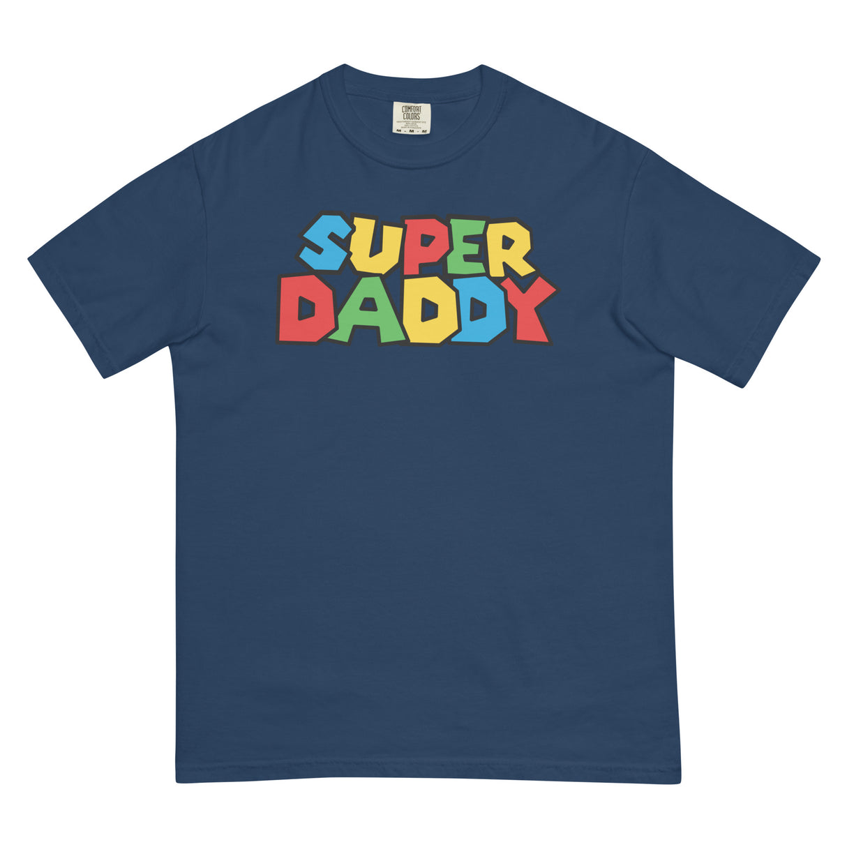 Super Daddy (Boxy Tee)-Boxy T-Shirt-Swish Embassy