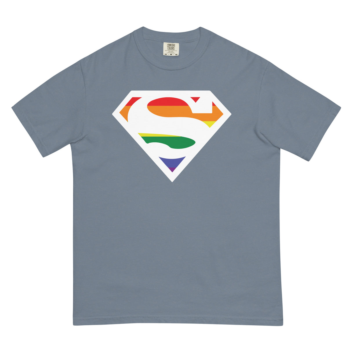 Super Gay (Boxy Tee)-Boxy T-Shirt-Swish Embassy