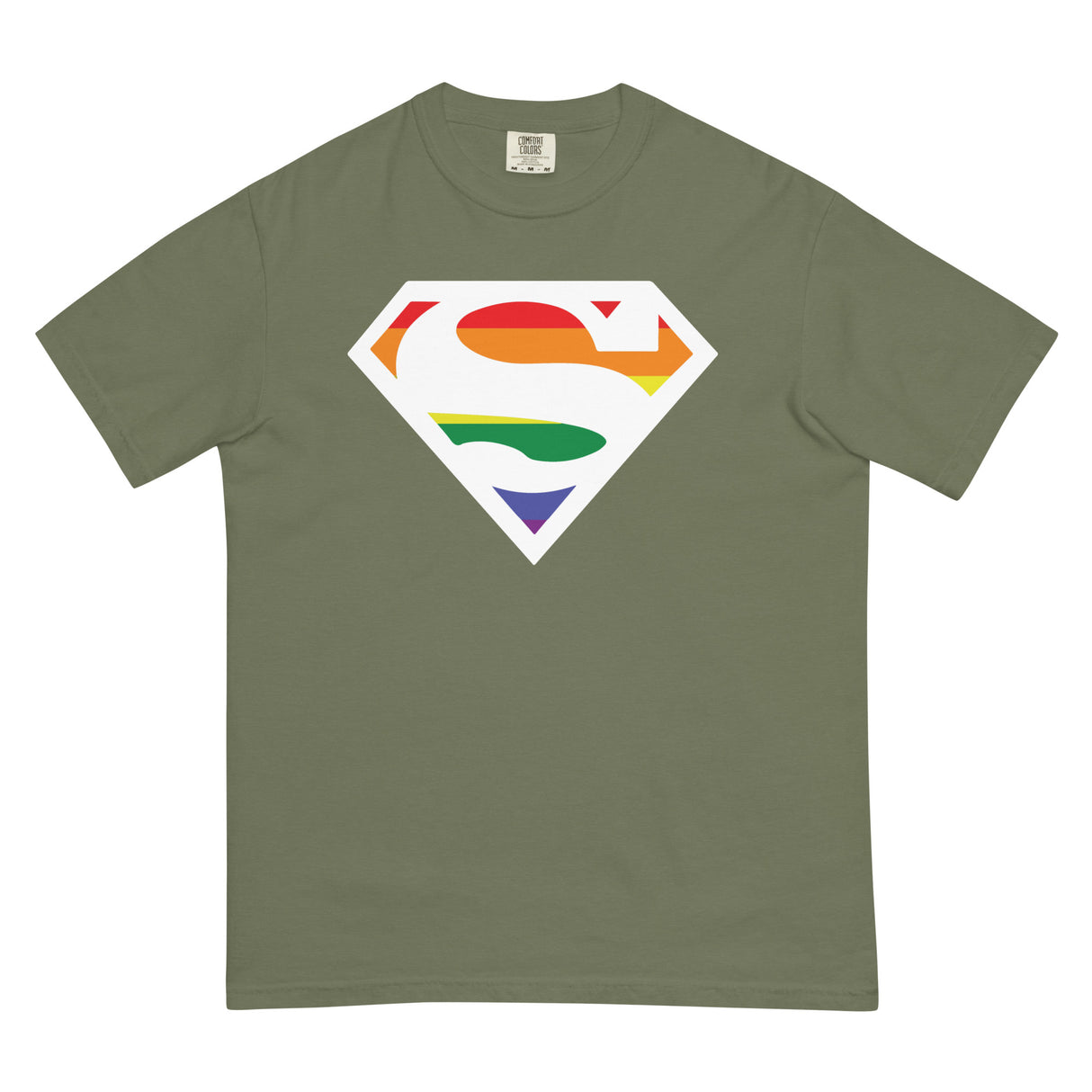 Super Gay (Boxy Tee)-Boxy T-Shirt-Swish Embassy