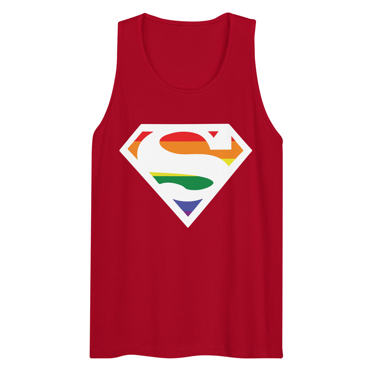 Super Gay (Tank Top)-Tank Top-Swish Embassy