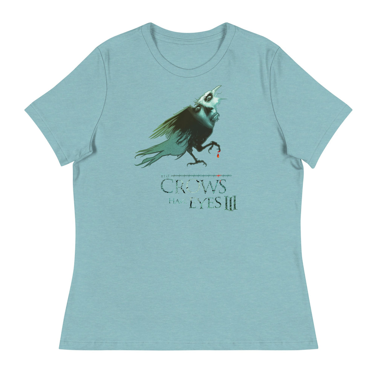 The Crowes Have Eyes (Women's Relaxed T-Shirt)-Women's T-Shirts-Swish Embassy