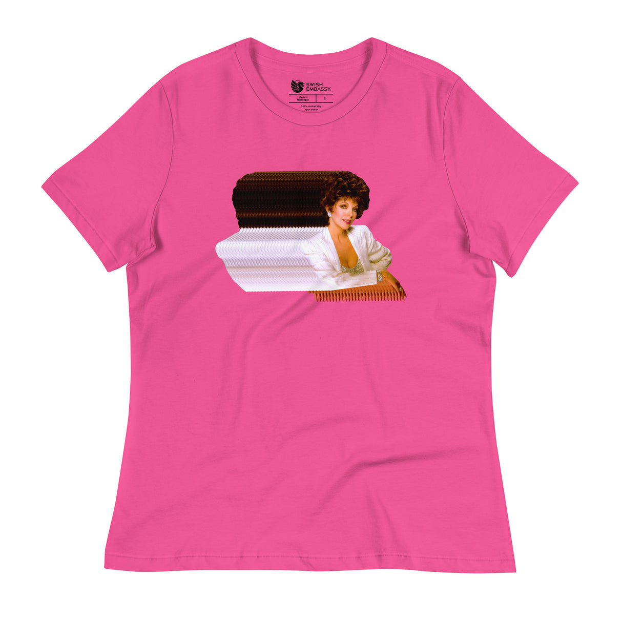 The Shoulderpad Supremacy (Women's Relaxed T-Shirt)-Women's T-Shirts-Swish Embassy
