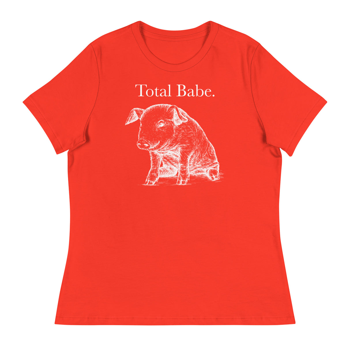 Total Babe (Women's Relaxed T-Shirt)-Women's T-Shirts-Swish Embassy