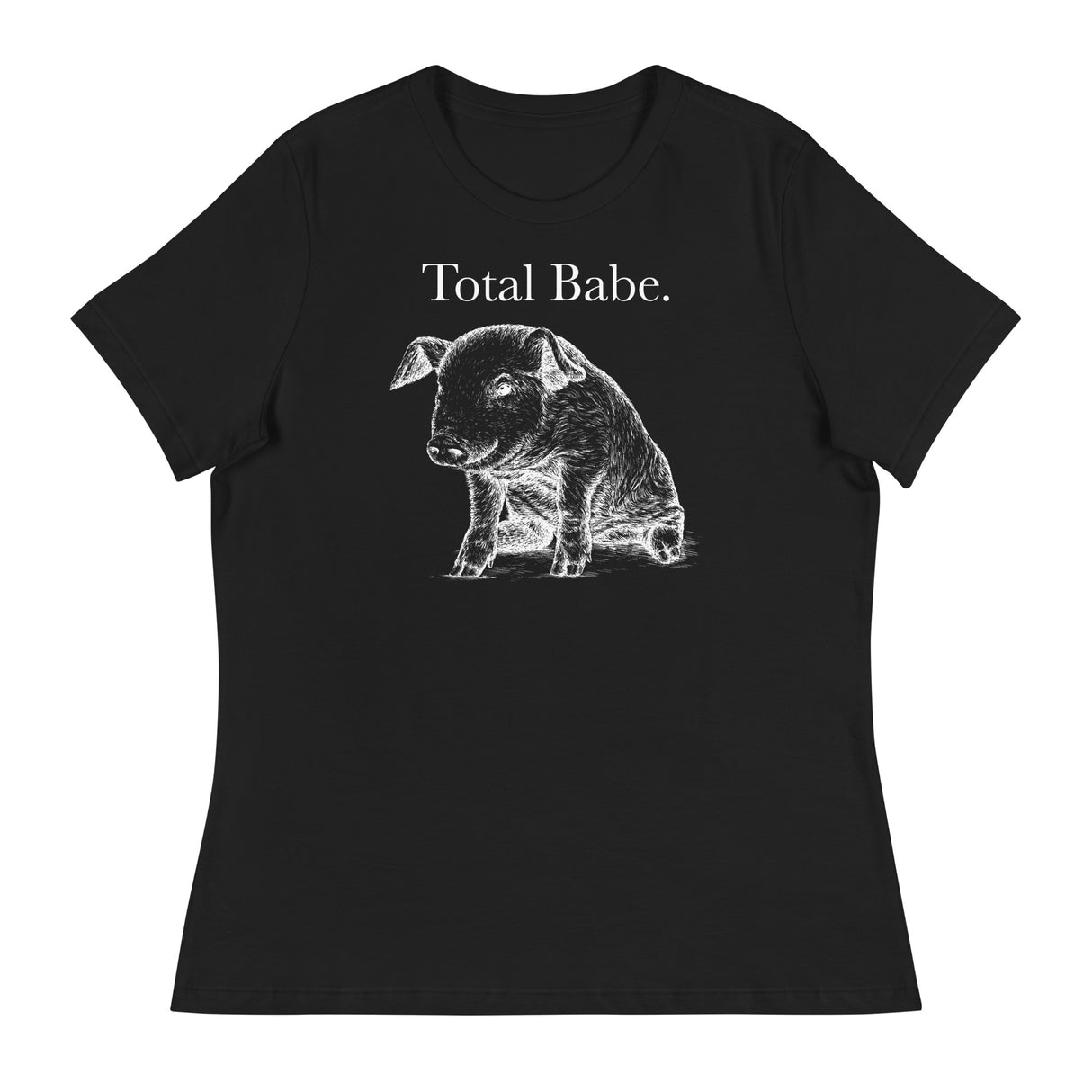 Total Babe (Women's Relaxed T-Shirt)-Women's T-Shirts-Swish Embassy